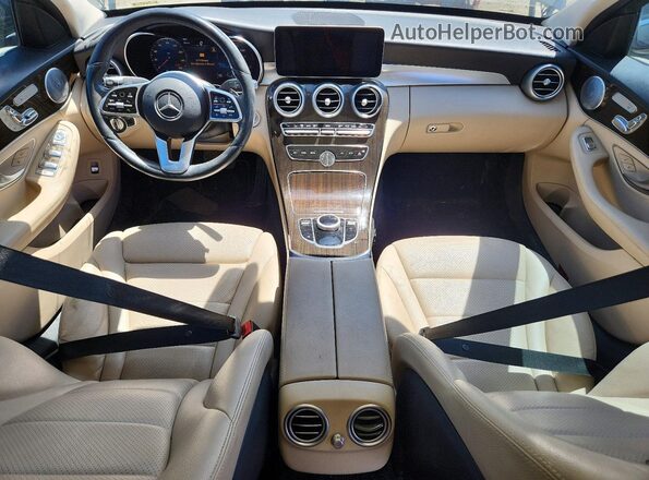 W1KWF8EB7LR598725 2020 MERCEDES-BENZ C Black Vista del salpicadero