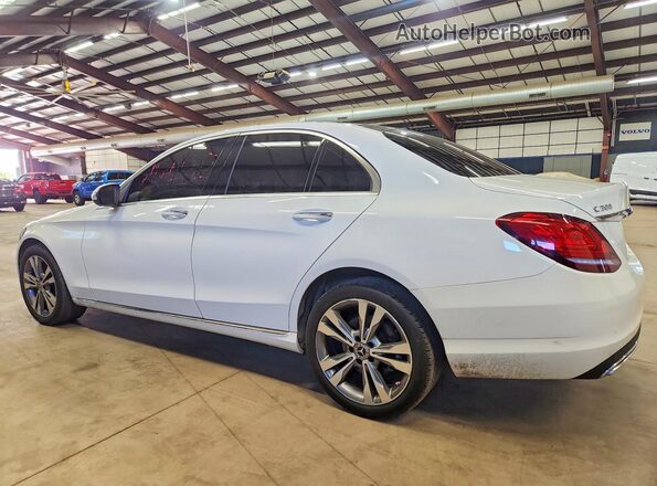 W1KWF8EBXMR626194 2021 MERCEDES-BENZ C White Задня ліва чверть