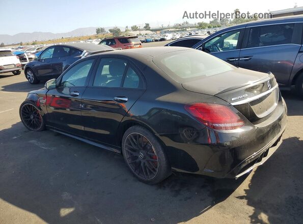 W1KWF8HBXMR609102 2021 MERCEDES-BENZ C Black Trasero izquierdo
