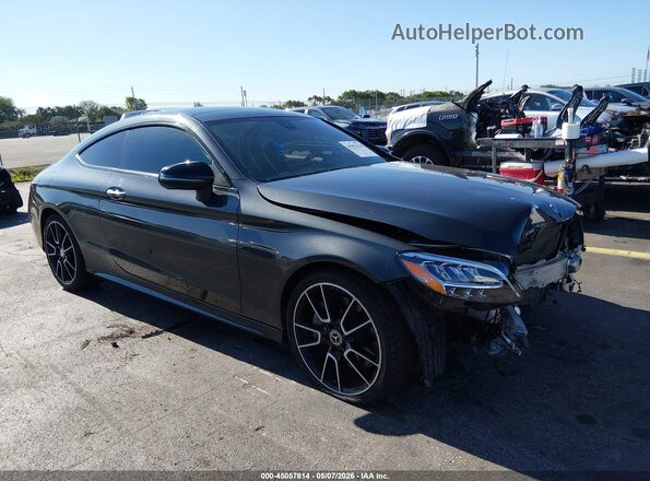 W1KWJ8DB5LF987980 2020 MERCEDES-BENZ C-CLASS Черный Передняя правая четверть