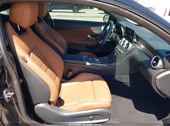 W1KWJ8DB6LG009756 2020 MERCEDES-BENZ C-CLASS Черный Вид салона спереди