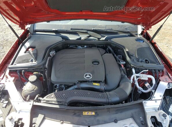 W1KZF8DB4MA878956 2021 MERCEDES-BENZ E Red Սալոնի հետևի տեսք