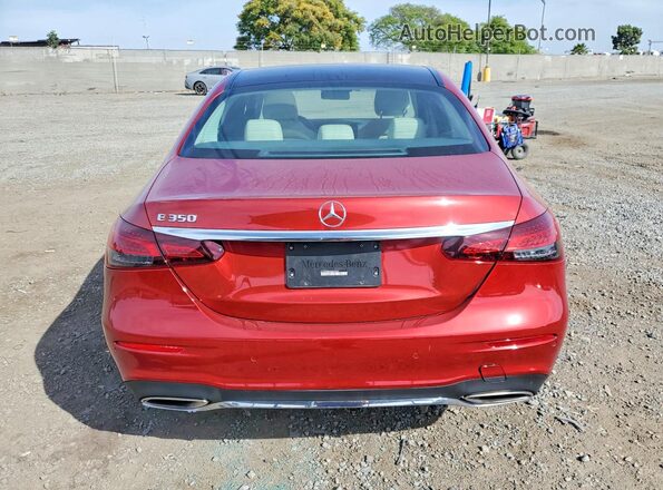 W1KZF8DB4MA878956 2021 MERCEDES-BENZ E Red Հետևի տեսք