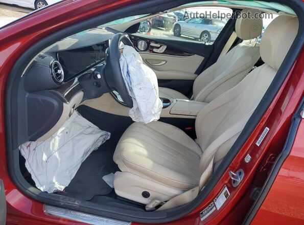 W1KZF8DB4MA878956 2021 MERCEDES-BENZ E Red Սալոնի դիմացի տեսք