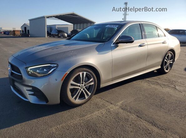 W1KZF8DB7MA907821 2021 MERCEDES-BENZ E Серебряный Передняя левая четверть