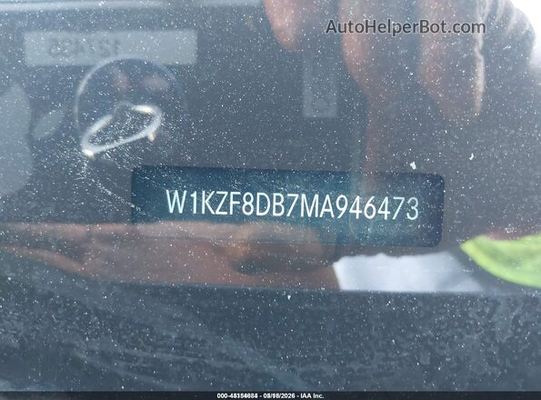 W1KZF8DB7MA946473 2021 MERCEDES-BENZ E-CLASS Gray Vista del compartimento del motor