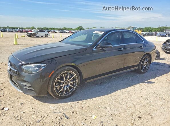 W1KZF8DB8NB087454 2022 MERCEDES-BENZ E Черный Передняя левая четверть