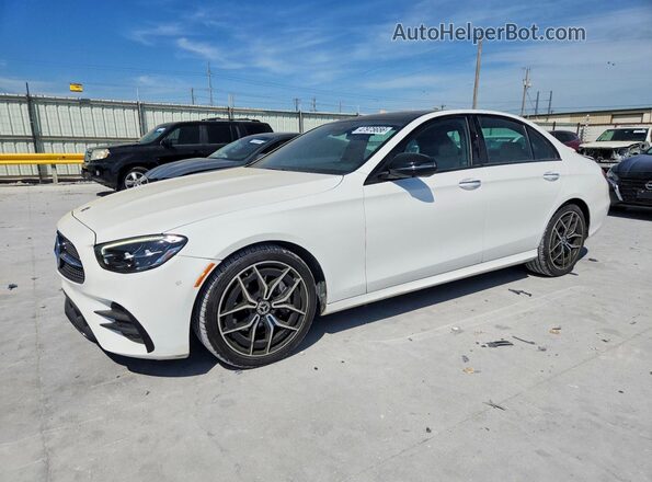 W1KZF8DB9NB044872 2022 MERCEDES-BENZ E Белый Передняя левая четверть