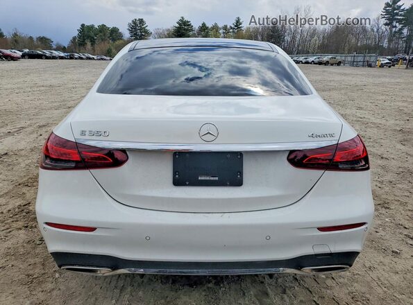 W1KZF8EB1PB184805 2023 MERCEDES-BENZ E White Widok z tyłu