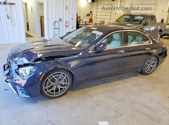 W1KZF8EB4NB028366 2022 MERCEDES-BENZ E Blue Передня ліва чверть