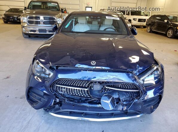 W1KZF8EB4NB028366 2022 MERCEDES-BENZ E Blue Вид спереду