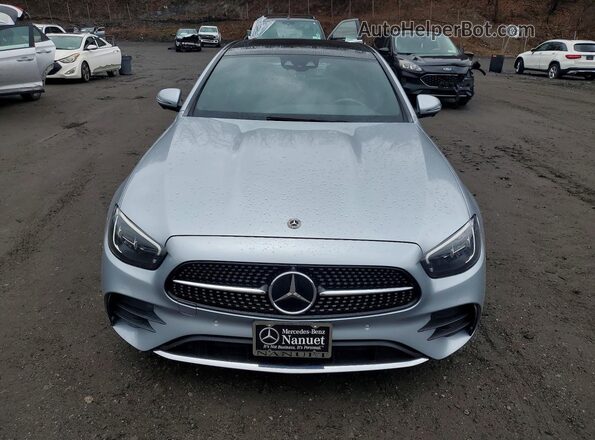 W1KZF8EB6MA967572 2021 MERCEDES-BENZ E Silver Widok z przodu