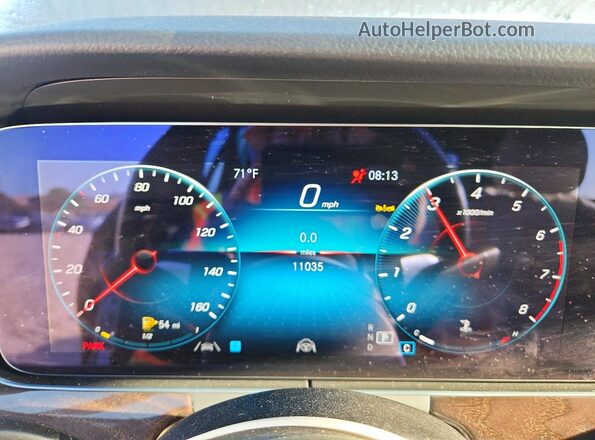 W1KZF8EB9PB170800 2023 MERCEDES-BENZ E Серый Вид щитка приборов