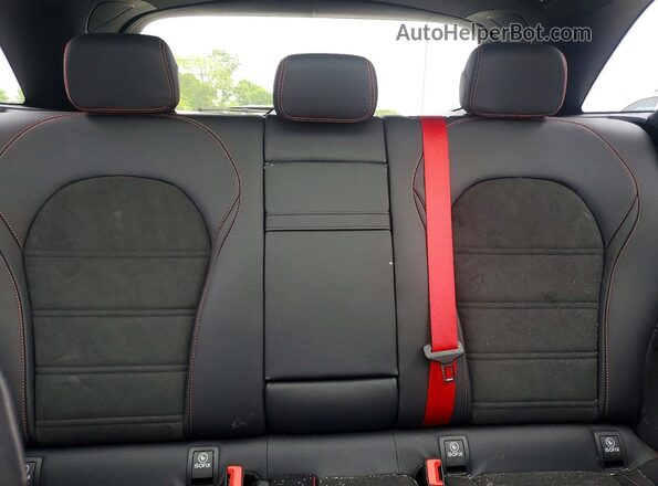 W1N0G6EB1NG031158 2022 MERCEDES-BENZ GLC-CLASS Black Vista de los asientos traseros