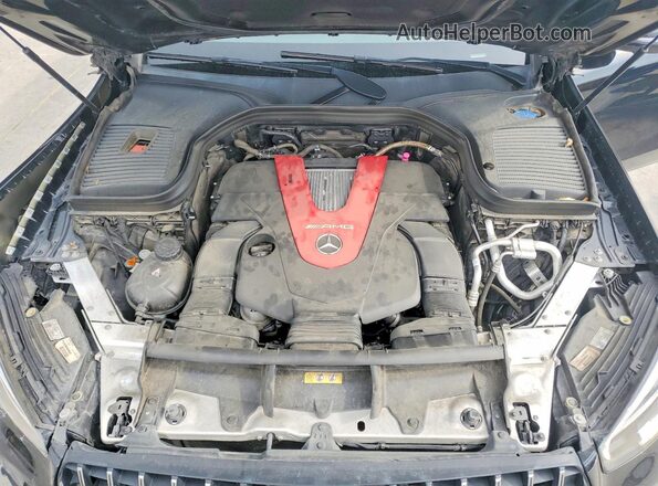 W1N0G6EB1NG031158 2022 MERCEDES-BENZ GLC-CLASS Black Vista del compartimento del motor