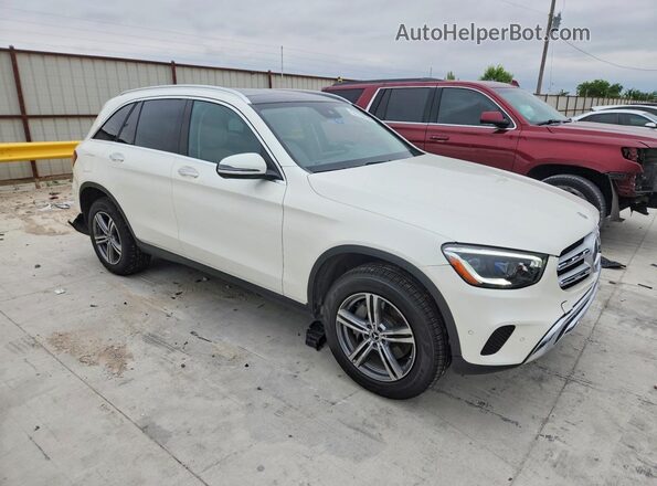 W1N0G8DB2NV376496 2022 MERCEDES-BENZ GLC-CLASS Белый Передняя правая четверть