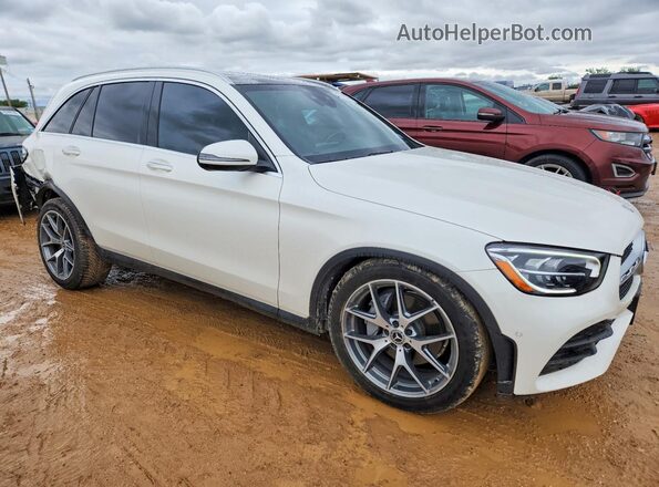 W1N0G8DB7MF868580 2021 MERCEDES-BENZ GLC-CLASS Белый Передняя правая четверть
