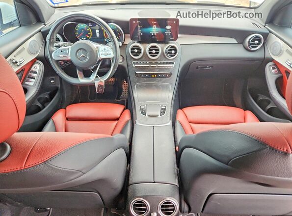 W1N0G8DB7MF868580 2021 MERCEDES-BENZ GLC-CLASS Белый Вид панели приборов
