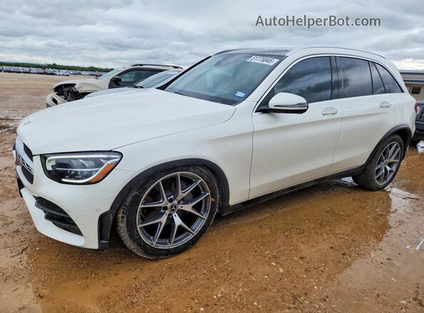 W1N0G8DB7MF868580 2021 MERCEDES-BENZ GLC-CLASS Белый Передняя левая четверть
