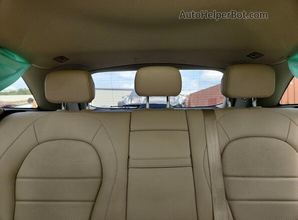 W1N0G8DB9MF893271 2021 MERCEDES-BENZ GLC-CLASS White უკანა სავარძლების ხედი