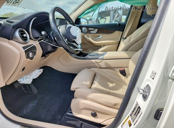 W1N0G8DB9MF893271 2021 MERCEDES-BENZ GLC-CLASS White წინა სალონის ხედი