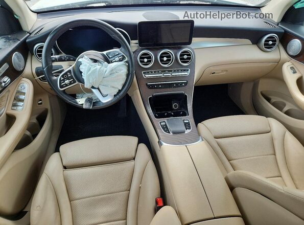 W1N0G8DB9MF893271 2021 MERCEDES-BENZ GLC-CLASS White წინა პანელის ხედი