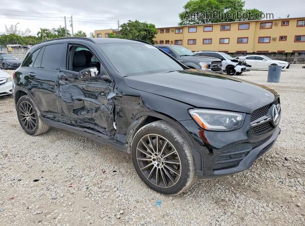 W1N0G8DBXNV372003 2022 MERCEDES-BENZ GLC-CLASS Black Przód prawy