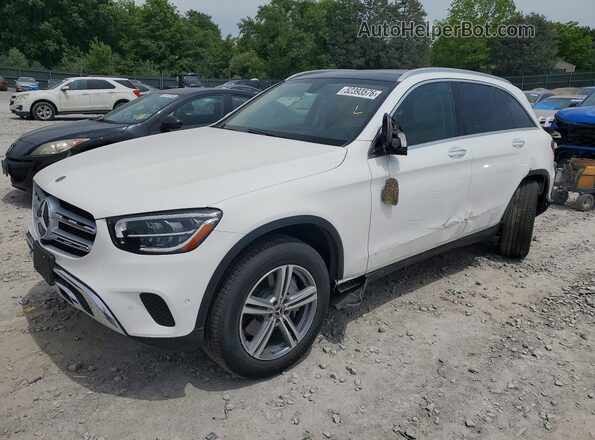 W1N0G8EB0MF900929 2021 MERCEDES-BENZ GLC-CLASS White Передня ліва чверть
