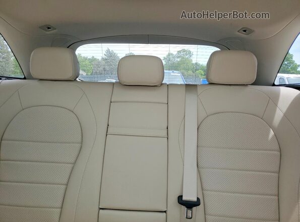 W1N0G8EB0MF900929 2021 MERCEDES-BENZ GLC-CLASS White Вид задніх сидінь
