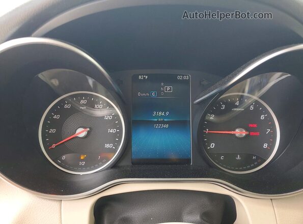 W1N0G8EB0MF900929 2021 MERCEDES-BENZ GLC-CLASS White Вид щитка приладів