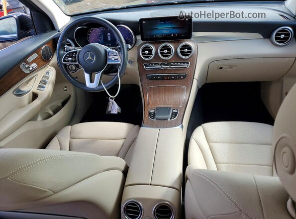 W1N0G8EB0NG115614 2022 MERCEDES-BENZ GLC-CLASS Black Widok deski rozdzielczej