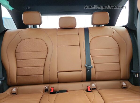 W1N0G8EB4LF807314 2020 MERCEDES-BENZ GLC-CLASS Black Rear seats view