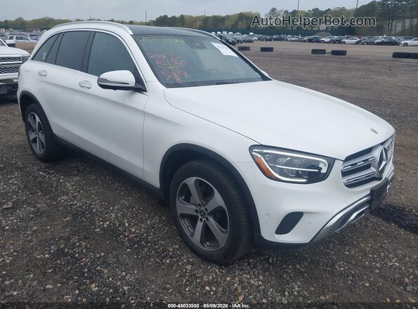 W1N0G8EB4NG117656 2022 MERCEDES-BENZ GLC 300 Белый Передняя правая четверть