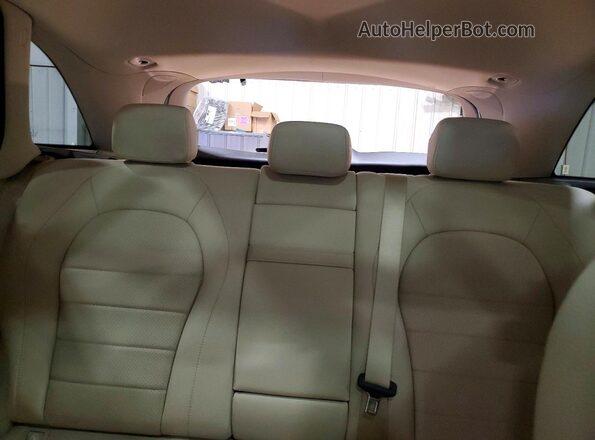 W1N0G8EB5MF890673 2021 MERCEDES-BENZ GLC-CLASS White Вид задніх сидінь