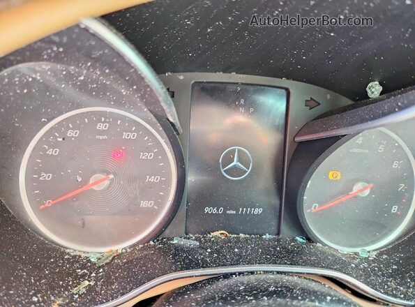 W1N0G8EB6LF779435 2020 MERCEDES-BENZ GLC-CLASS White Вид щитка приладів