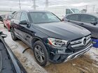 2021 Mercedes-benz Glc 300 4matic Черный vin: W1N0G8EB6MF878242