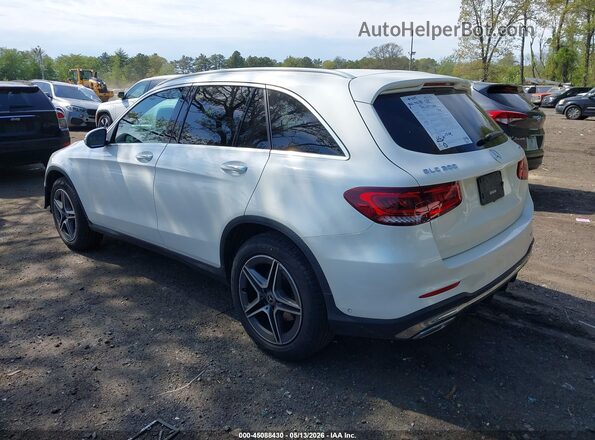 W1N0G8EB6MF886471 2021 MERCEDES-BENZ GLC 300 White Tył lewy