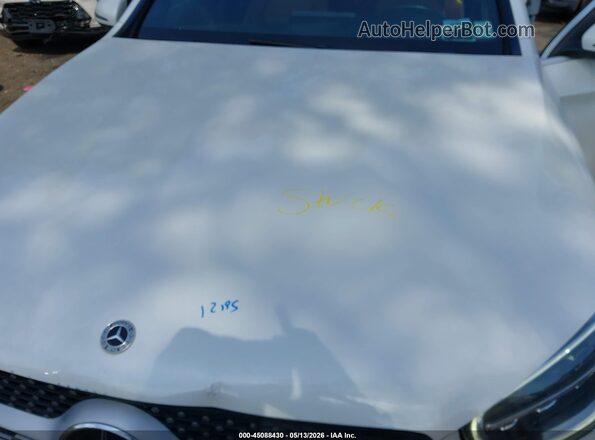W1N0G8EB6MF886471 2021 MERCEDES-BENZ GLC 300 White Widok z tyłu