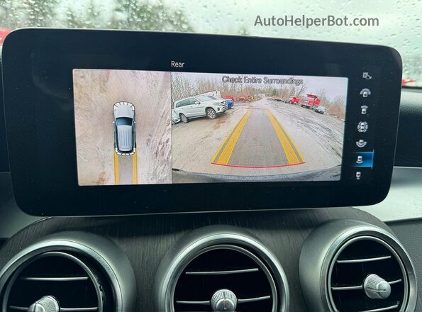 W1N0G8EB6NV332242 2022 MERCEDES-BENZ GLC-CLASS Черный Вид задней части салона
