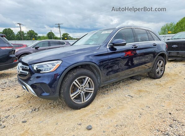 W1N0G8EB8MF917543 2021 MERCEDES-BENZ GLC-CLASS Blue Передня ліва чверть