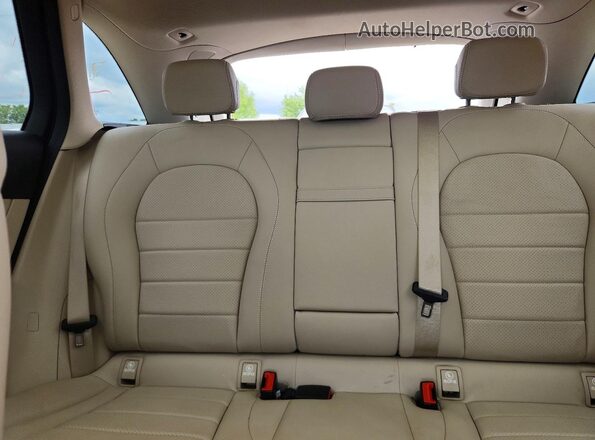 W1N0G8EB8MF917543 2021 MERCEDES-BENZ GLC-CLASS Blue Вид задніх сидінь