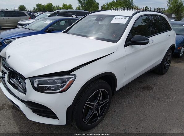 W1N0G8EB9NV342909 2022 MERCEDES-BENZ GLC 300 White Przód lewy