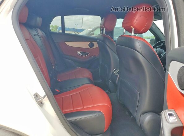 W1N0J8EBXMF963313 2021 MERCEDES-BENZ GLC-CLASS White Հետևի նստատեղերի տեսք