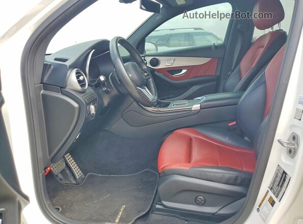 W1N0J8EBXMF963313 2021 MERCEDES-BENZ GLC-CLASS White Սալոնի դիմացի տեսք