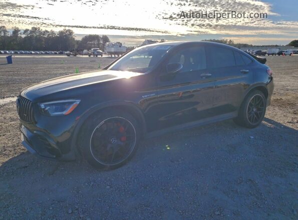W1N0J8KB8MF944554 2021 MERCEDES-BENZ GLC-CLASS Черный Передняя левая четверть