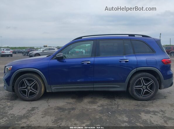 W1N4M4HB2MW109347 2021 MERCEDES-BENZ GLB-CLASS Синий Панорамный вид салона 360°