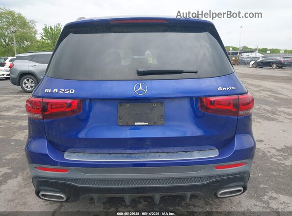W1N4M4HB2MW109347 2021 MERCEDES-BENZ GLB-CLASS Синий 
