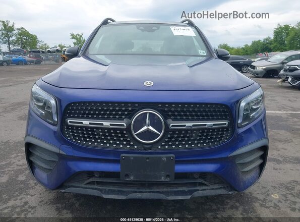W1N4M4HB2MW109347 2021 MERCEDES-BENZ GLB-CLASS Синий Вид щитка приборов