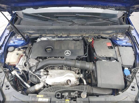 W1N4M4HB2MW109347 2021 MERCEDES-BENZ GLB-CLASS Синий Вид сзади