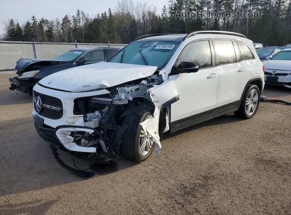 W1N4M4HB4SW400607 2025 MERCEDES-BENZ GLB-CLASS White Vista tres cuartos delantera izquierda